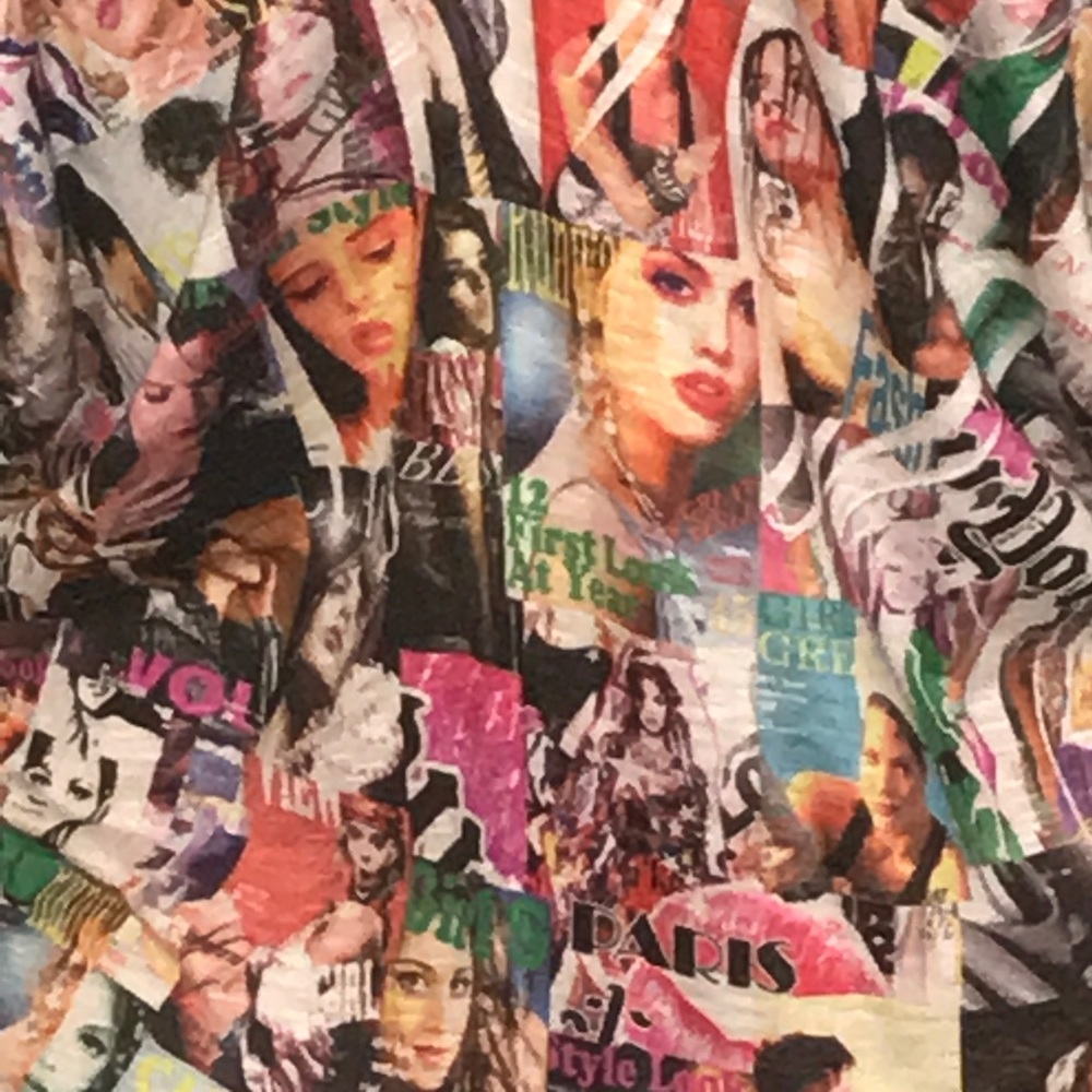 Magazine Cover Mini Dress - Picture 6 of 7